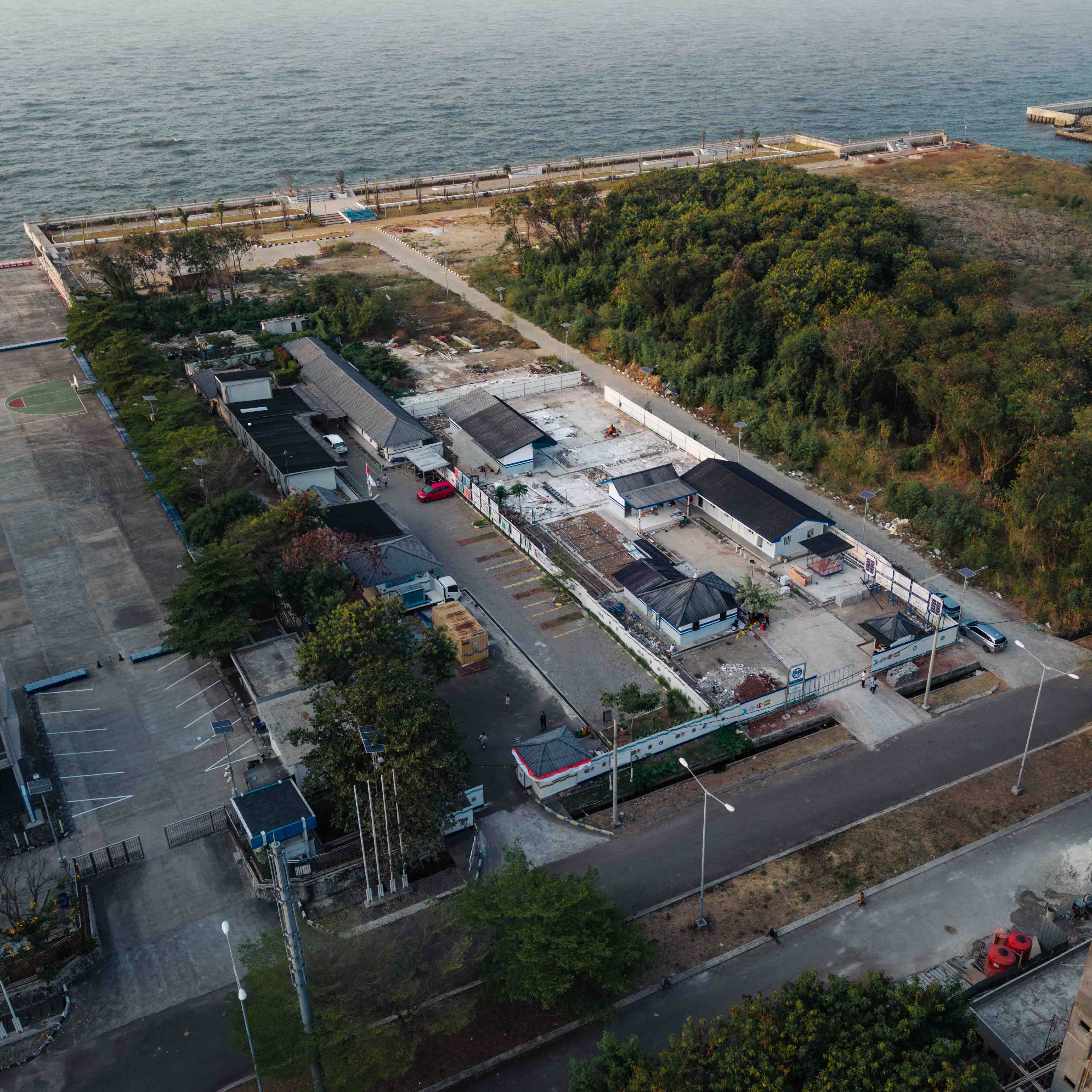 Lis Group NCICD Phase A Stage 3 Package 2 Coastal Seawall project view 4