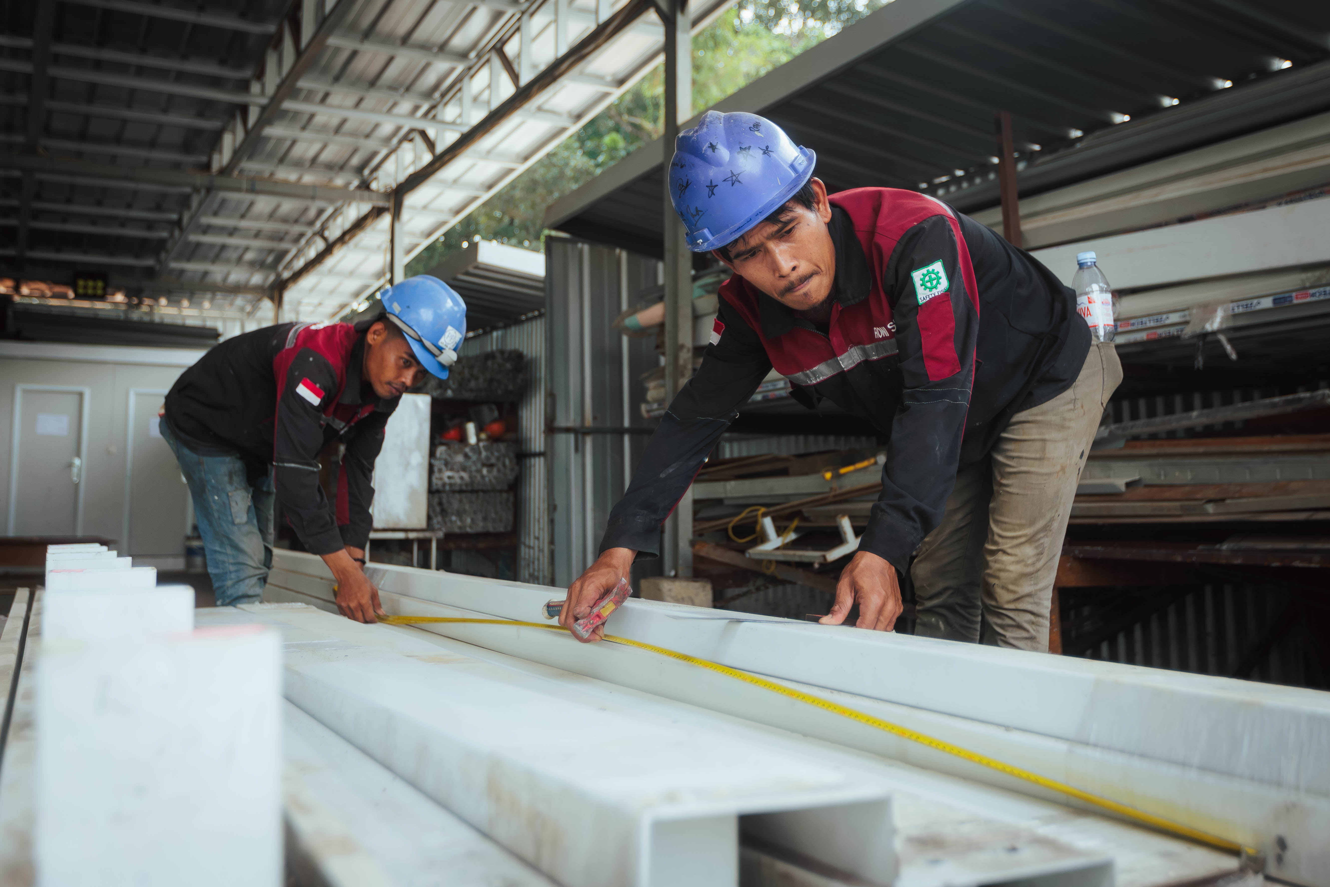 Lis Group Cibinong workshop fabrication view 11