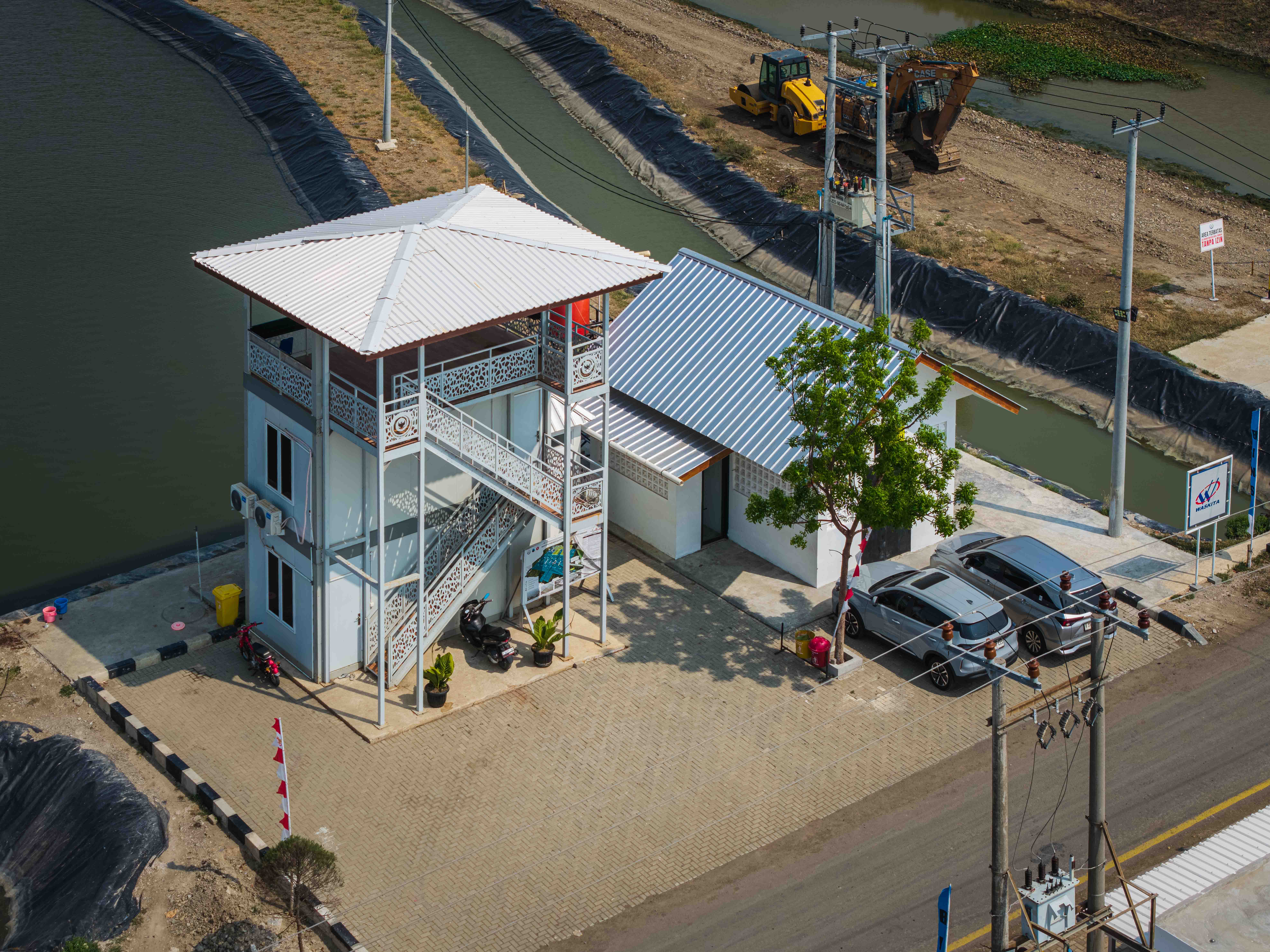 Lis Group Indonesia's Largest Saline Tilapia Aquaculture Pilot (BLUPPB Karawang) project view 1