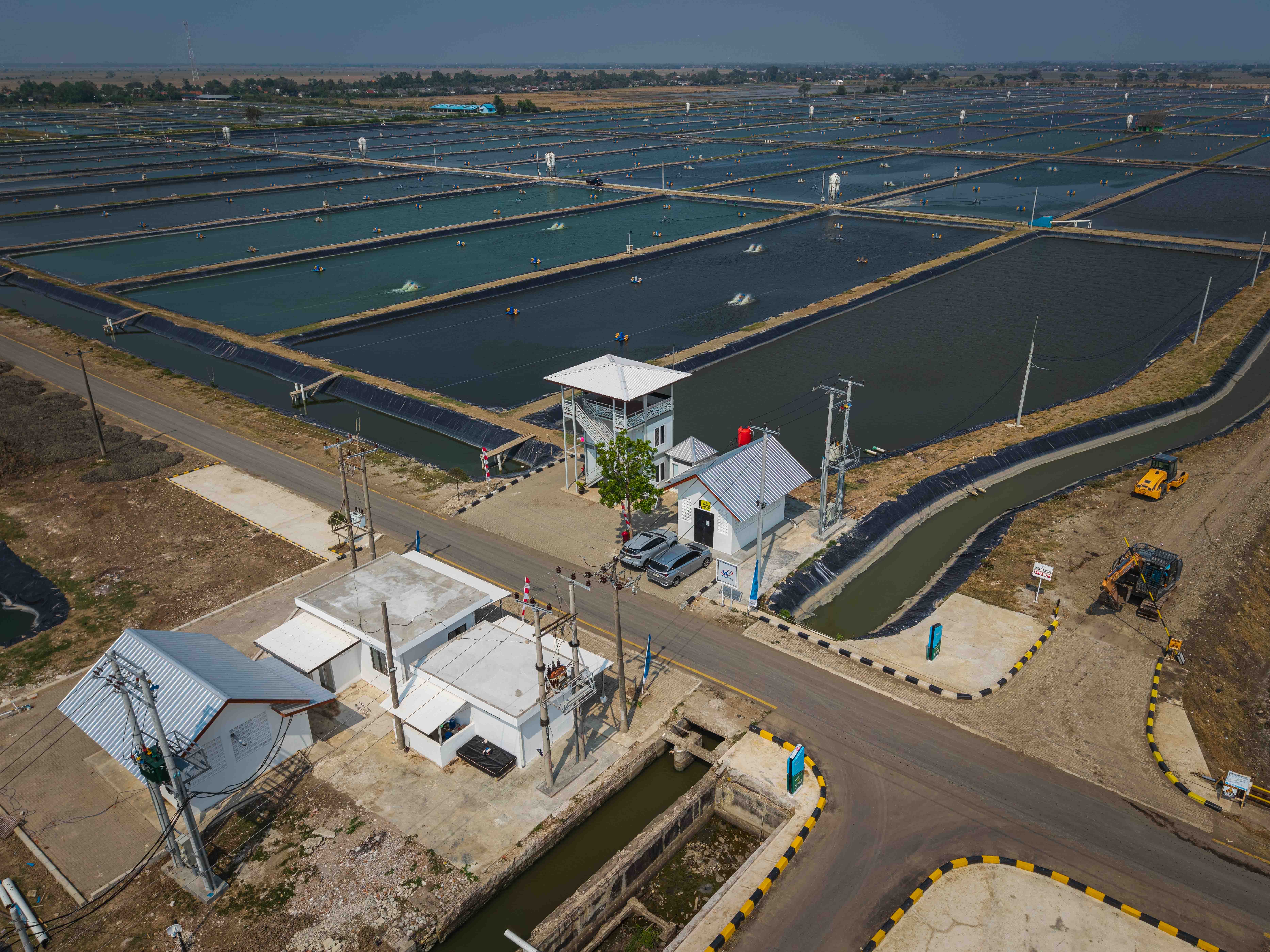 Lis Group Indonesia's Largest Saline Tilapia Aquaculture Pilot (BLUPPB Karawang) project view 2