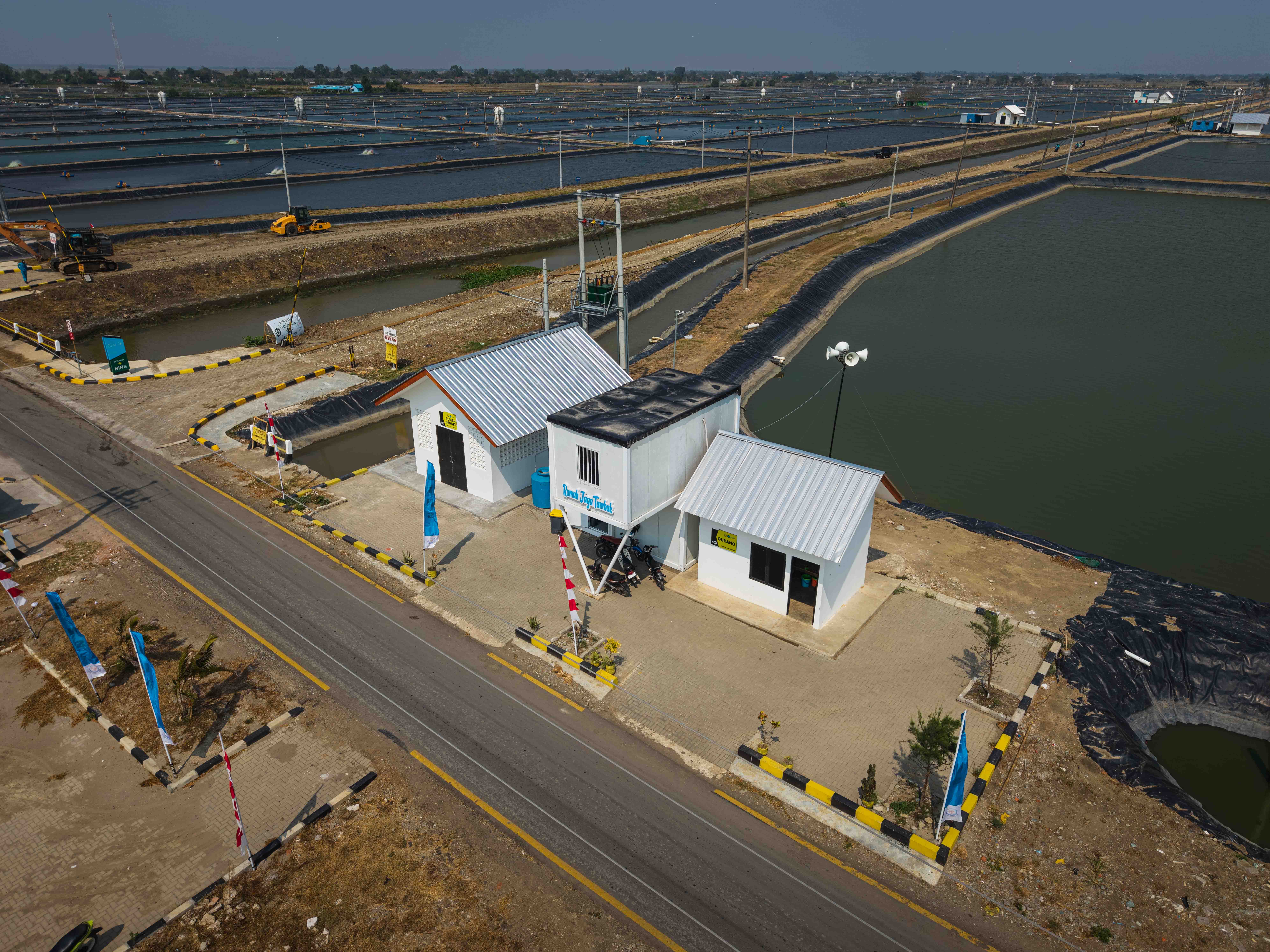 Lis Group Indonesia's Largest Saline Tilapia Aquaculture Pilot (BLUPPB Karawang) project view 3